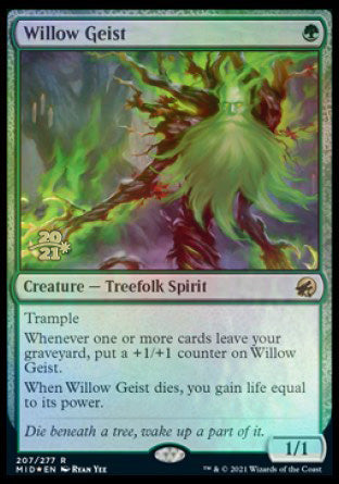 Willow Geist [Innistrad: Midnight Hunt Prerelease Promos] | Tacoma Games