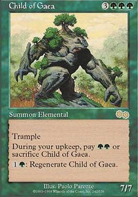 Child of Gaea [Urza's Saga] | Tacoma Games