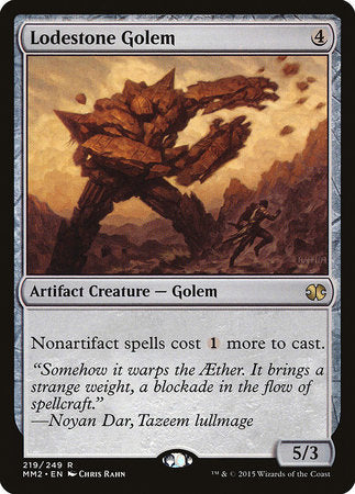 Lodestone Golem [Modern Masters 2015] | Tacoma Games