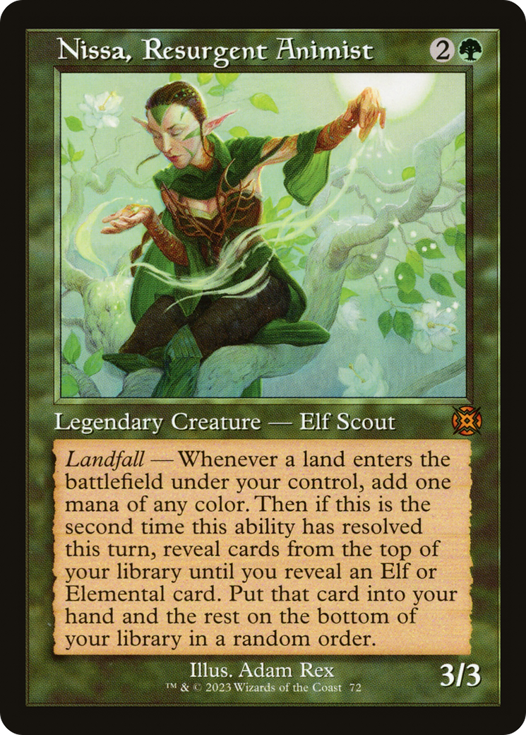 Nissa, Resurgent Animist (Retro) [March of the Machine: The Aftermath] | Tacoma Games