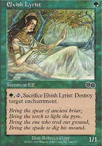 Elvish Lyrist [Urza's Saga] | Tacoma Games