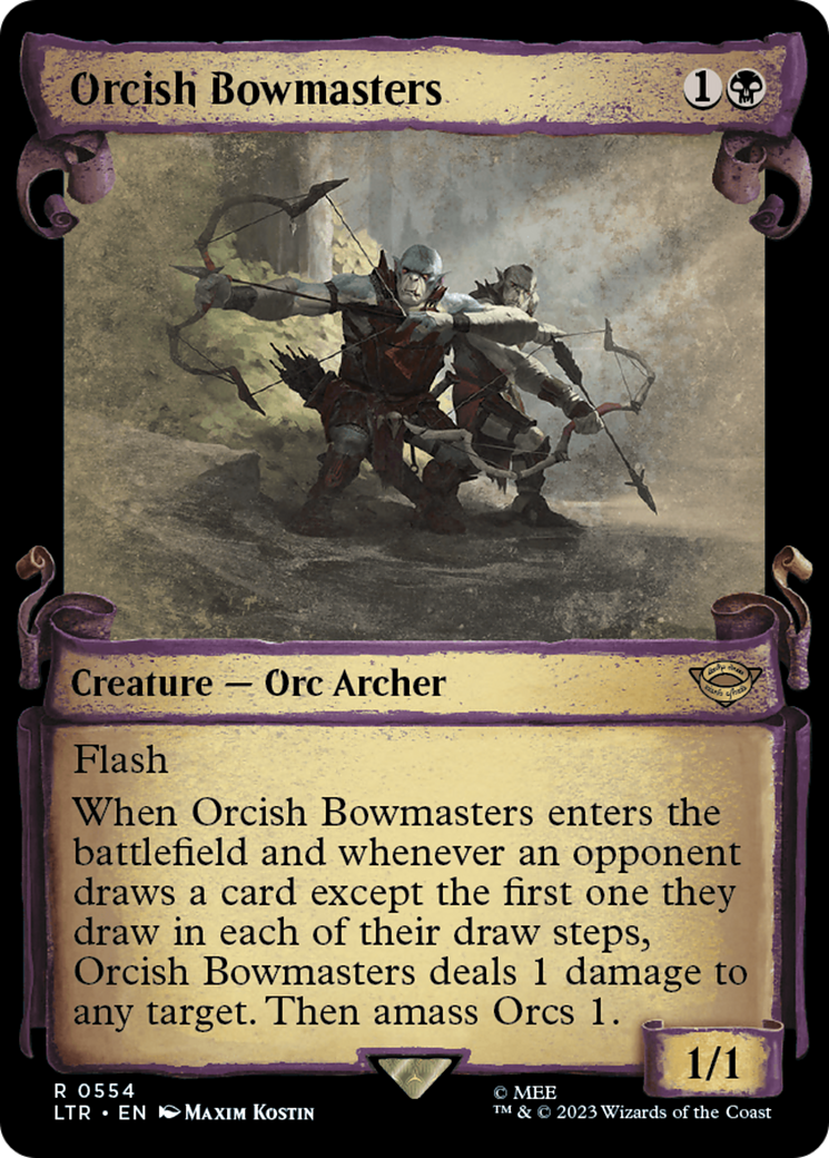 Orcish Bowmasters [The Lord of the Rings: Tales of Middle-Earth Showcase Scrolls] | Tacoma Games