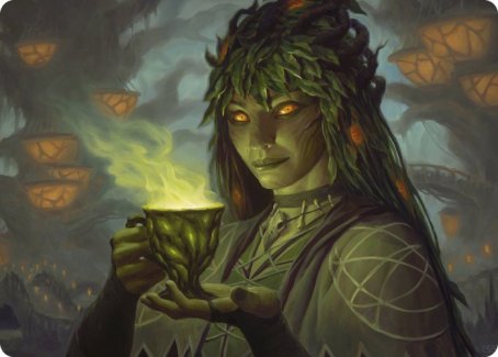 Dina, Soul Steeper Art Card [Strixhaven: School of Mages Art Series] | Tacoma Games