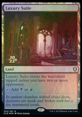 Luxury Suite [Commander Legends: Battle for Baldur's Gate Prerelease Promos] | Tacoma Games