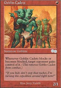 Goblin Cadets [Urza's Saga] | Tacoma Games