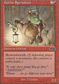 Goblin Spelunkers [Urza's Saga] | Tacoma Games