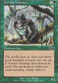 Gorilla Warrior [Urza's Saga] | Tacoma Games