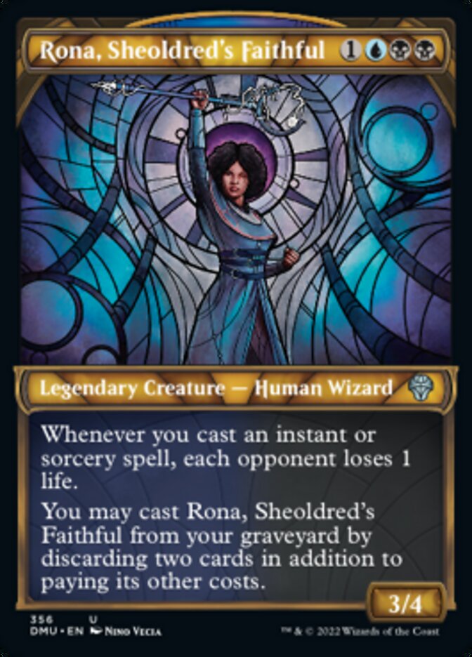 Rona, Sheoldred's Faithful (Showcase Textured) [Dominaria United] | Tacoma Games