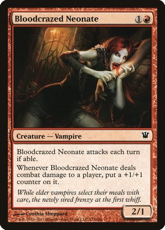 Bloodcrazed Neonate [Innistrad] | Tacoma Games