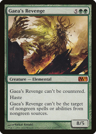 Gaea's Revenge [Magic 2011] | Tacoma Games