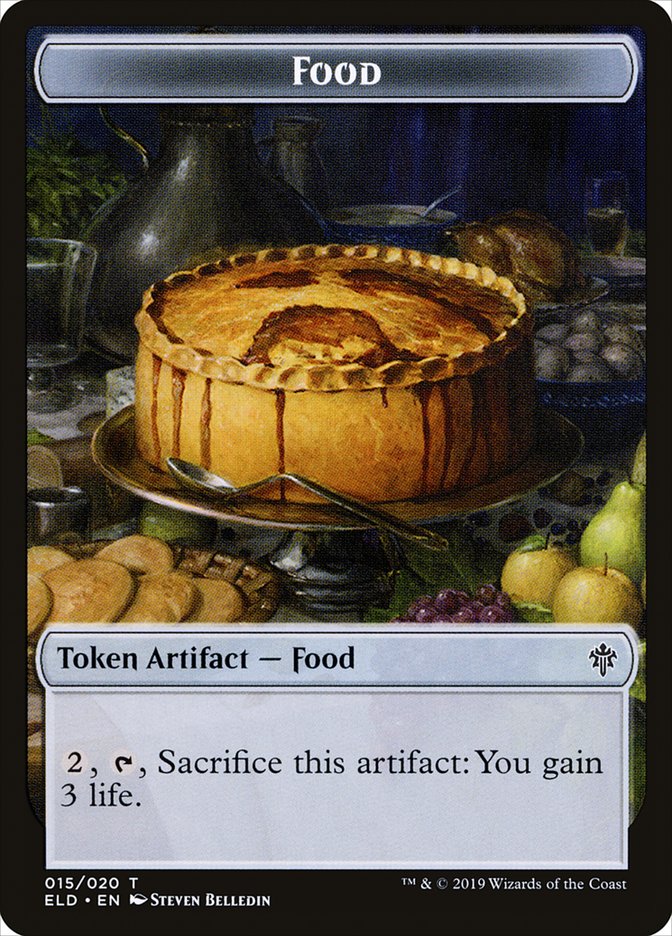 Food (015/020) [Throne of Eldraine Tokens] | Tacoma Games