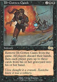 Ill-Gotten Gains [Urza's Saga] | Tacoma Games