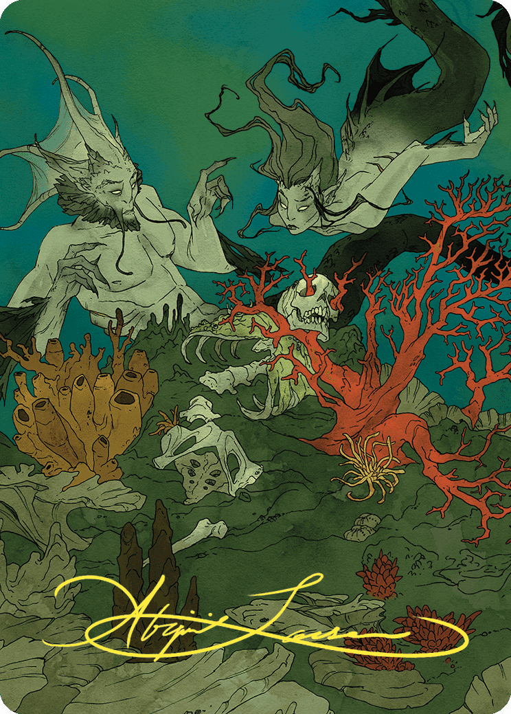 Curiosity Art Card (Gold-Stamped Signature) [Wilds of Eldraine Art Series] | Tacoma Games
