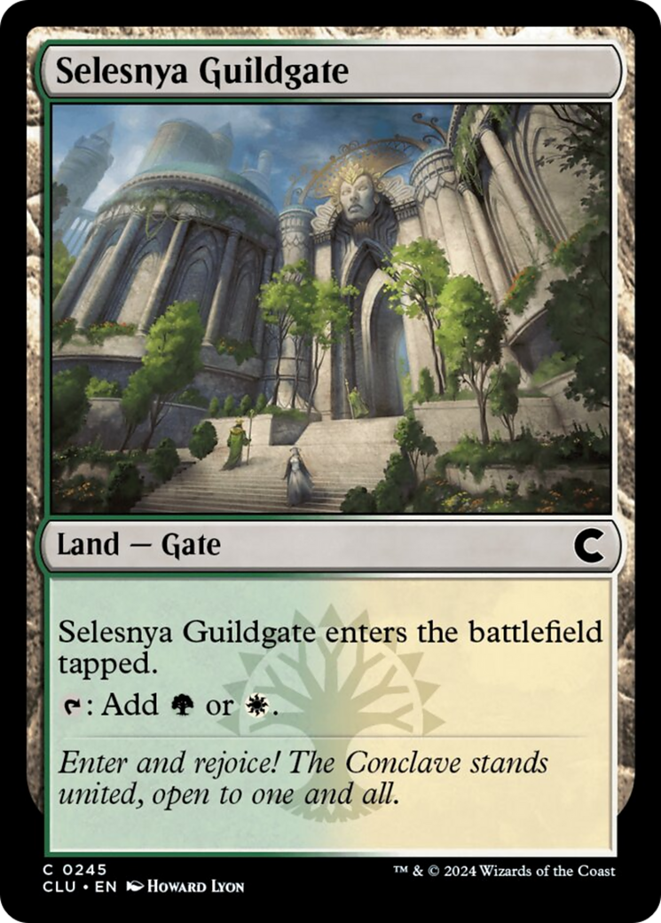 Selesnya Guildgate [Ravnica: Clue Edition] | Tacoma Games