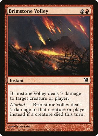 Brimstone Volley [Innistrad] | Tacoma Games