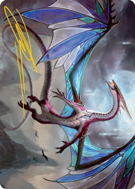 Moonveil Regent Art Card (Gold-Stamped Signature) [Innistrad: Midnight Hunt Art Series] | Tacoma Games