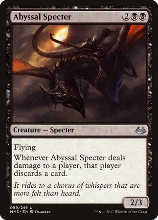 Abyssal Specter [Modern Masters 2017] | Tacoma Games