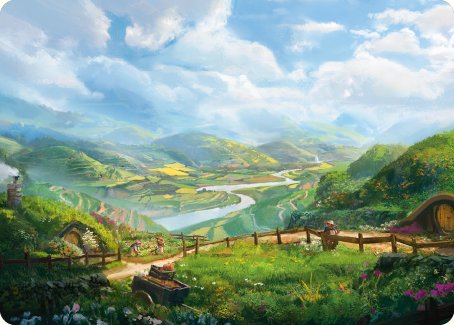 Plains Art Card [The Lord of the Rings: Tales of Middle-earth Art Series] | Tacoma Games