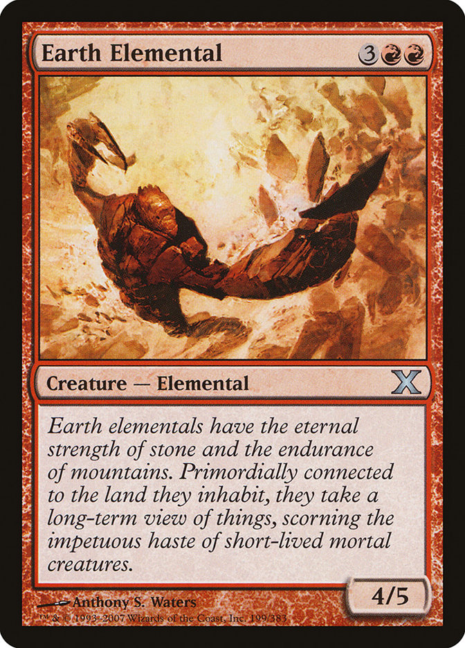 Earth Elemental [Tenth Edition] | Tacoma Games