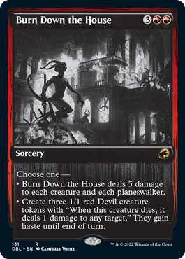 Burn Down the House [Innistrad: Double Feature] | Tacoma Games