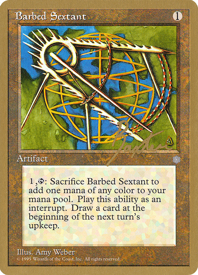 Barbed Sextant (George Baxter) [Pro Tour Collector Set] | Tacoma Games