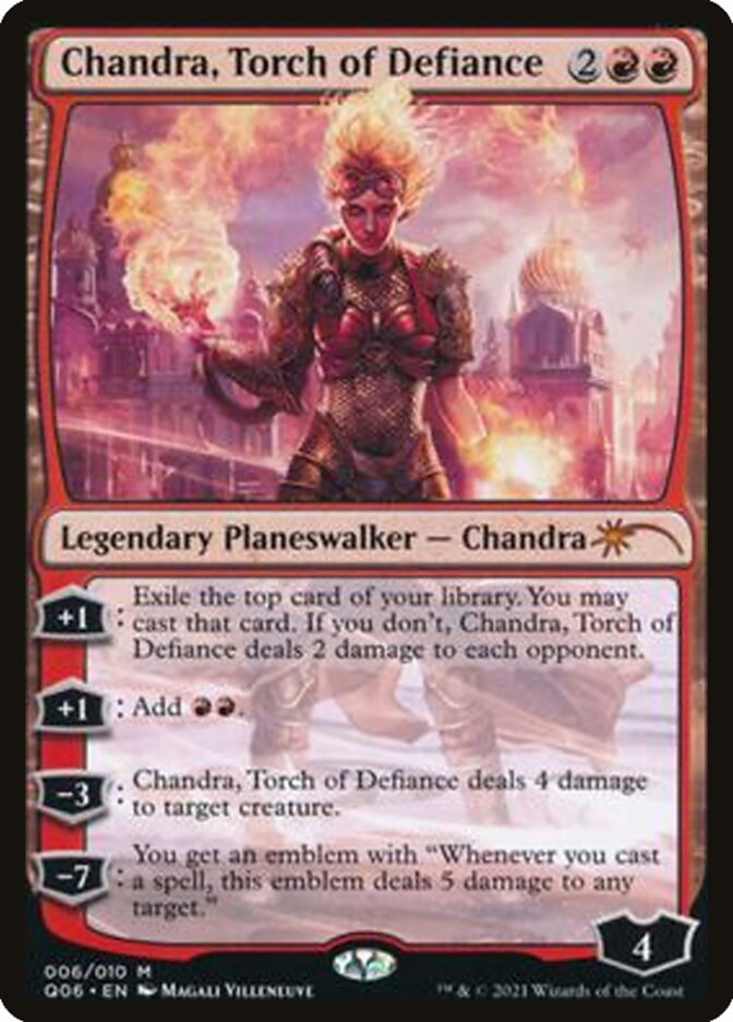 Chandra, Torch of Defiance [Pioneer Challenger Decks 2021] | Tacoma Games