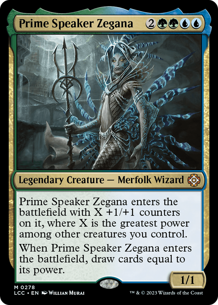 Prime Speaker Zegana [The Lost Caverns of Ixalan Commander] | Tacoma Games