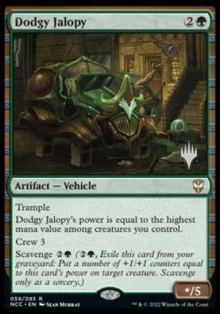 Dodgy Jalopy (Promo Pack) [Streets of New Capenna Commander Promos] | Tacoma Games