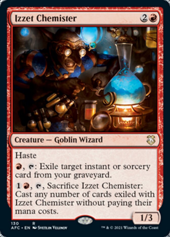 Izzet Chemister [Dungeons & Dragons: Adventures in the Forgotten Realms Commander] | Tacoma Games