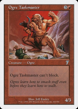 Ogre Taskmaster [Seventh Edition] | Tacoma Games