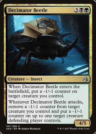 Decimator Beetle [Amonkhet] | Tacoma Games