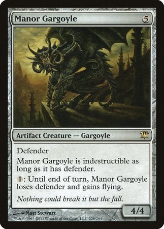 Manor Gargoyle [Innistrad] | Tacoma Games