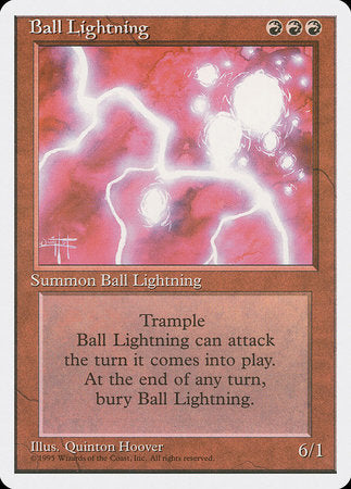 Ball Lightning [Fourth Edition] | Tacoma Games