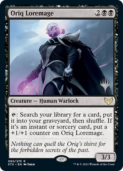 Oriq Loremage  (Promo Pack) [Strixhaven: School of Mages Promos] | Tacoma Games