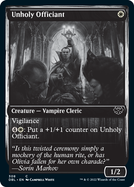 Unholy Officiant [Innistrad: Double Feature] | Tacoma Games