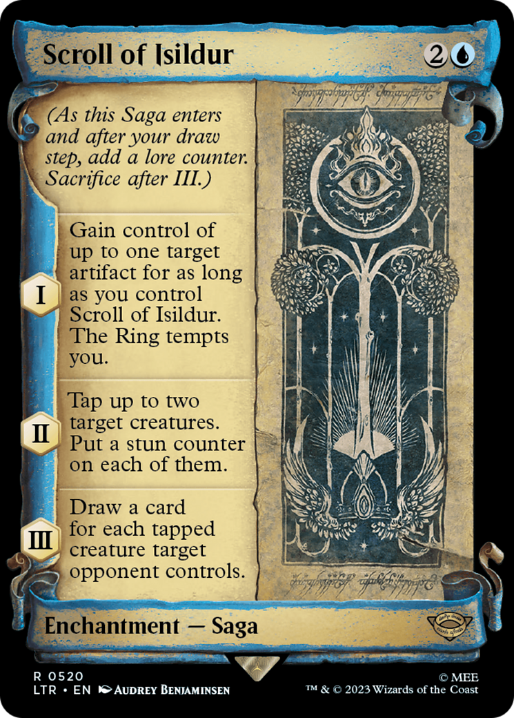 Scroll of Isildur [The Lord of the Rings: Tales of Middle-Earth Showcase Scrolls] | Tacoma Games