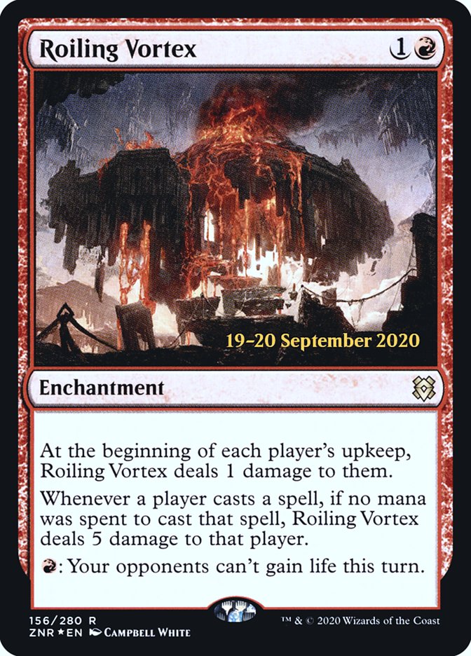 Roiling Vortex  [Zendikar Rising Prerelease Promos] | Tacoma Games
