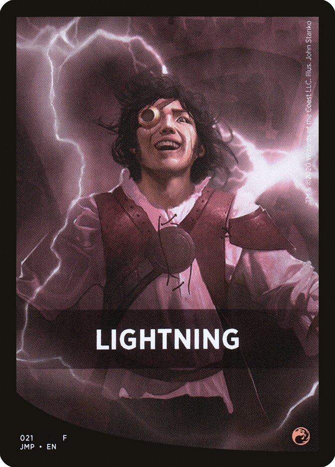 Lightning Theme Card [Jumpstart Front Cards] | Tacoma Games