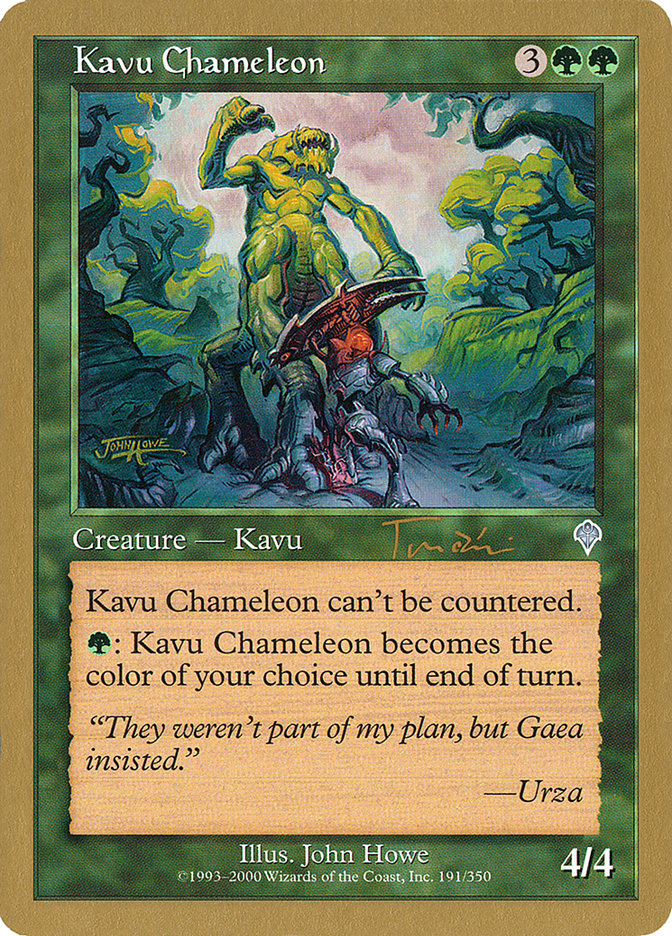 Kavu Chameleon (Jan Tomcani) [World Championship Decks 2001] | Tacoma Games