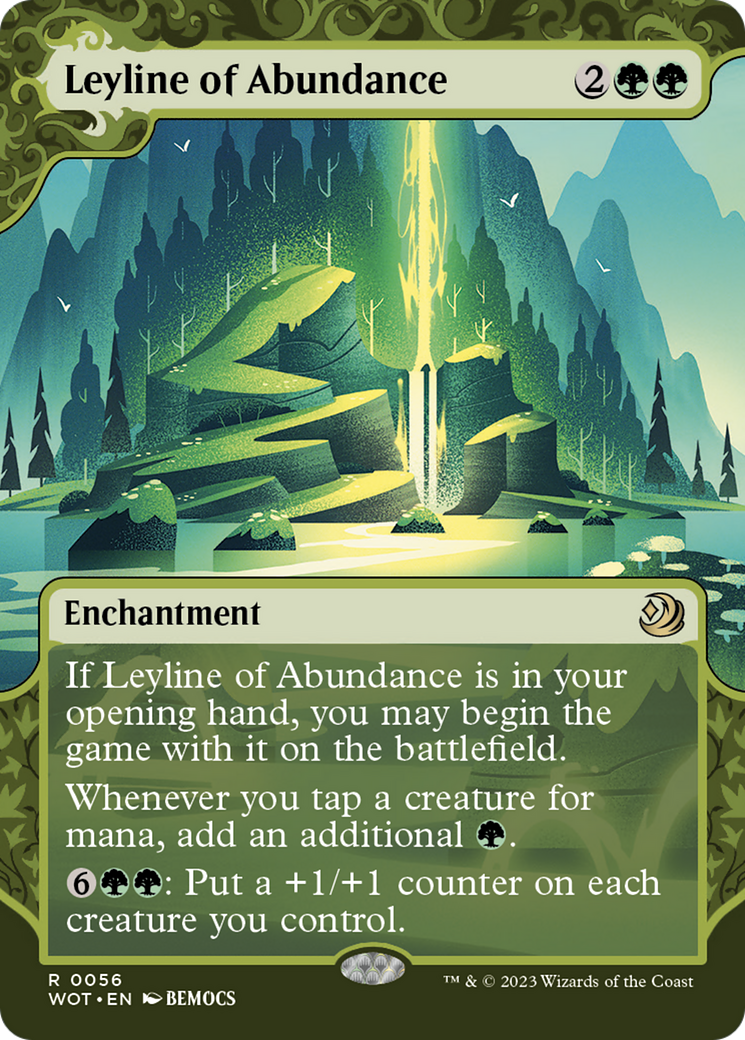 Leyline of Abundance [Wilds of Eldraine: Enchanting Tales] | Tacoma Games