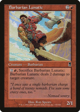 Barbarian Lunatic [Odyssey] | Tacoma Games