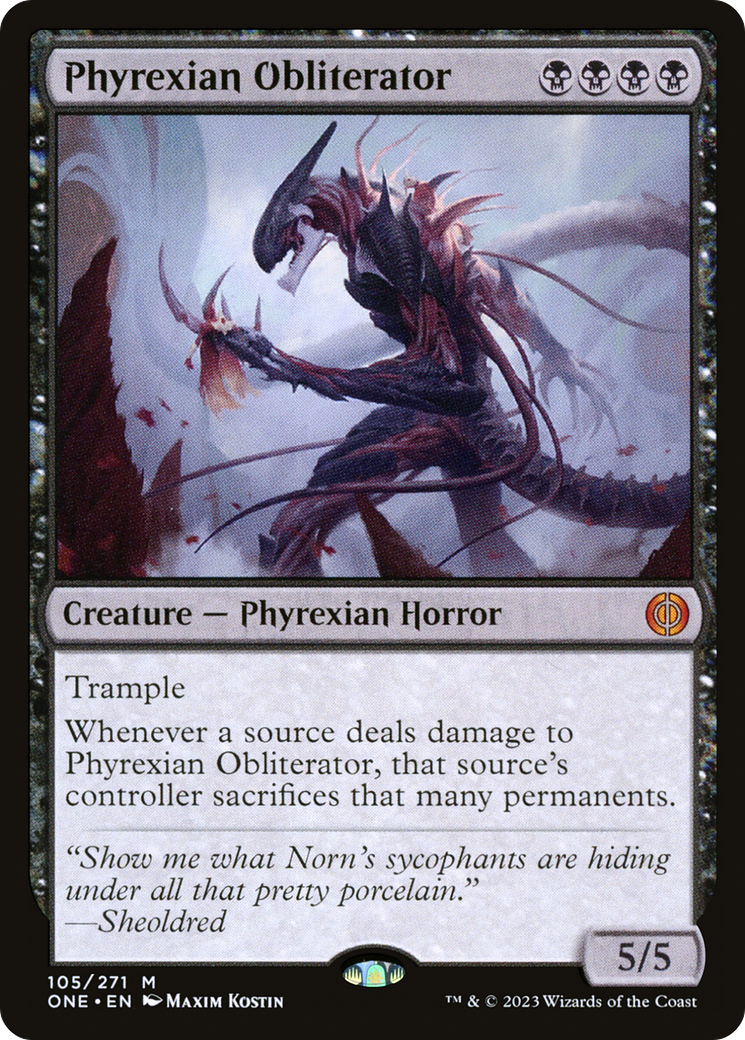 Phyrexian Obliterator [Phyrexia: All Will Be One] | Tacoma Games