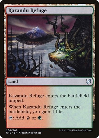 Kazandu Refuge [Commander 2019] | Tacoma Games