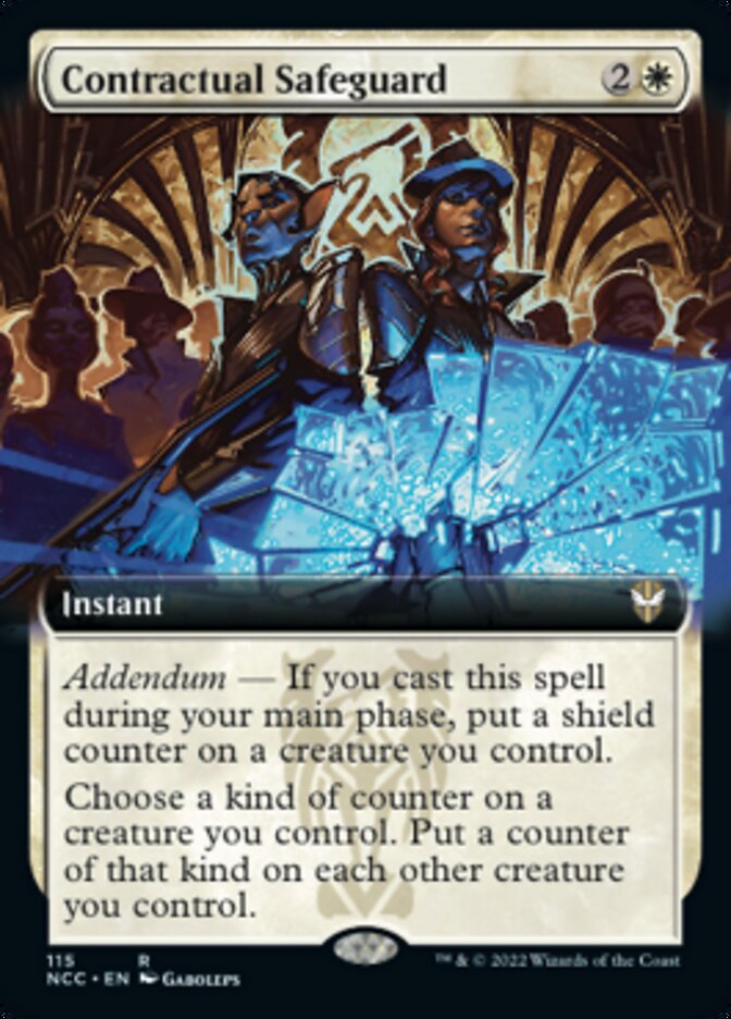 Contractual Safeguard (Extended Art) [Streets of New Capenna Commander] | Tacoma Games