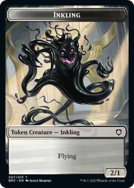 Mishra's Warform // Inkling Double-Sided Token [The Brothers' War Commander Tokens] | Tacoma Games