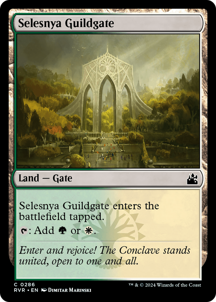 Selesnya Guildgate [Ravnica Remastered] | Tacoma Games