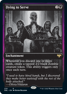 Dying to Serve [Innistrad: Double Feature] | Tacoma Games