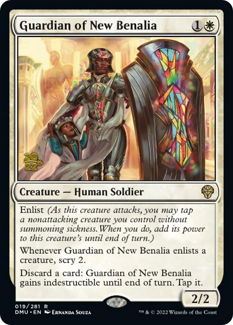 Guardian of New Benalia [Dominaria United Prerelease Promos] | Tacoma Games