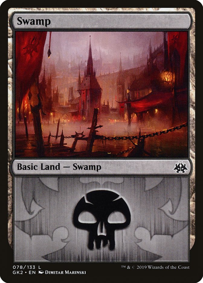 Swamp (78) [Ravnica Allegiance Guild Kit] | Tacoma Games