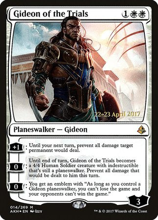 Gideon of the Trials [Amonkhet Promos] | Tacoma Games